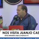 Juanjo Castro encabeza la lista en San Miguel , en la semana brindo una nota en el cual decía,  daría parte de mi vida por ser intendente .